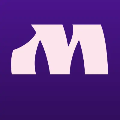 Магазин канцтоваров и товаров для праздника, лого-визитка