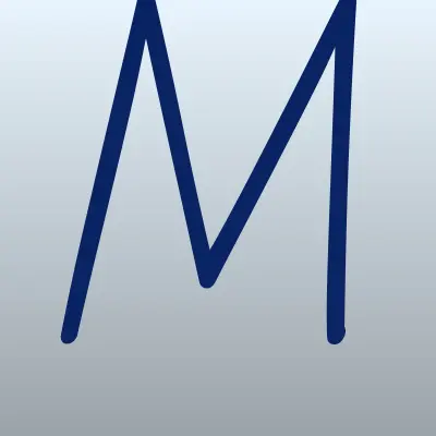 Милена, магазин расходных материалов для маникюра, лого-визитка